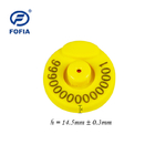 Etiquetas de oído electrónicas de una sola vez del ganado de FDX-B con la impresión por láser y el número de ID exclusivo