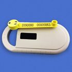 Portable profesional del escáner del microchip de la distancia 125KHZ RFID para los animales domésticos