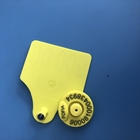 Etiqueta de oído visual del RFID con diversos colores, materiales importados con la alta tensión