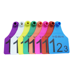 Etiqueta de oído visual del RFID con diversos colores, materiales importados con la alta tensión