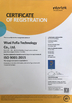 Porcelana Wuxi Fofia Technology Co., Ltd certificaciones