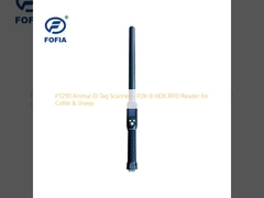 PT290 Escáner de etiquetas de identificación de animales FDX-B HDX RFID Reader para ganado bovino y ovino