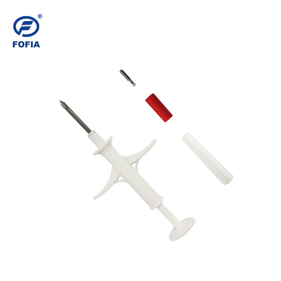 microchipes del ganado de 2.12m m con el número FDX-B Chip In White Syringe del dígito del ID exclusivo 15