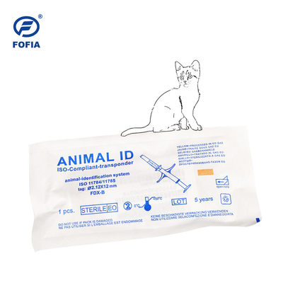 ISO 11784/5 FDX-B R/W Microchip animal estándar para la identificación exacta