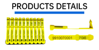 ISO11784/11785 etiquetas electrónicas de las ovejas amarillean 134,2 kilociclos de frecuencia de trabajo