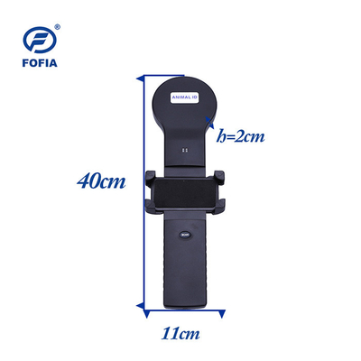 Lector de etiqueta de oído del PDA con el teléfono móvil APP, CE del lector del microprocesador de Rfid enumerado