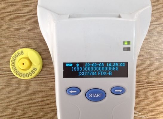 Escáner de microchips para animales y dispositivo fácil de usar que admite múltiples frecuencias de microchips para la identificación de animales