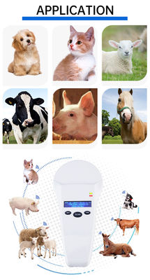 Un escáner de microchip animal de nueva generación PT580 diseñado para leer información de microchip compatible con 7000 almacenamiento de datos