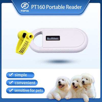 Escáner de microchip para animales compacto y fácil de usar con batería recargable