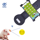 PEUR Etiquetas de orejas de cerdo Rendimiento duradero Etiquetas RFID 134.2KHz para el ganado