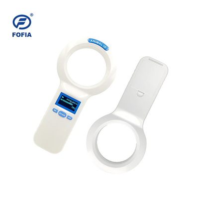Perro y Cat Chip animales de Portable Hand For del lector de etiqueta del escáner del microchip del RFID los 20cm