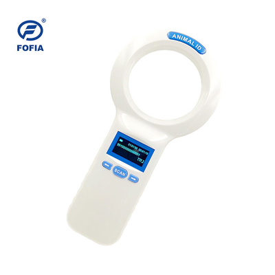 Lector animal Scanner 134.2KHz el 10cm del microchip del animal doméstico RFID