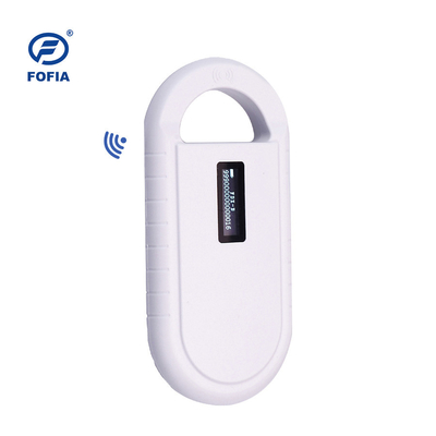 Lector animal Scanner ID64 125KHz de Rfid del microchip de los animales domésticos
