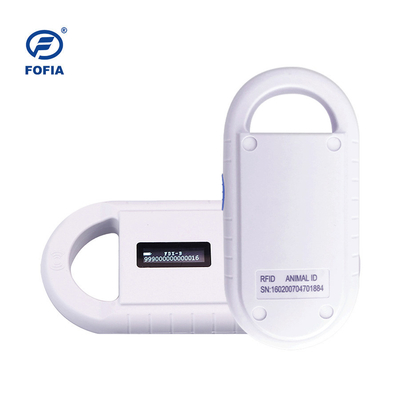 Lector Scanner Animal Rechargeable del microchip de 134,2 kilociclos Rfid