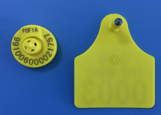 Etiquetas de oído animales electrónicas de encargo de Rfid de la etiqueta de oído de conejo numeradas para Earings