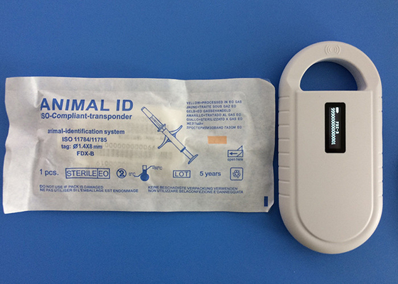 Microchipes animales 134.2Khz de la identificación de la identificación de la radiofrecuencia con Mini Size Injectable Transponders