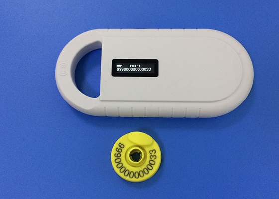 Escáner animal de alta frecuencia del microchip del RFID para los animales domésticos/los perros, lector animal del microprocesador