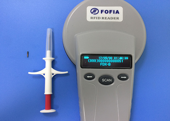 134.2kHz ICAR EM4305 Implante RFID 1.25x7 1.4x8 2.12x12mm GlassTag Microchips Perro Microchip Animales Microchip para mascotas