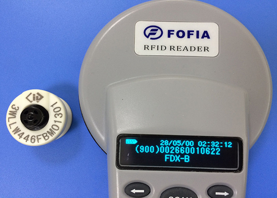 etiquetas animales de 125Khz/de 134Khz Rfid, etiquetas de oído de encargo para el material del ganado PEUR