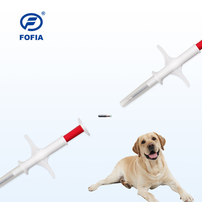 20 PC/microchip Ø1.4*8mm de la identificación del animal doméstico del bolso para la identificación animal