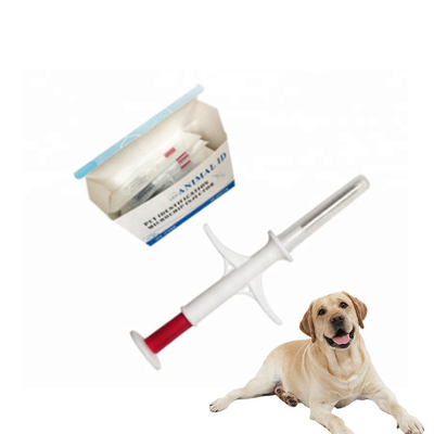 Inyección del microchip de la identificación del animal doméstico de los PP para el microprocesador animal del perseguidor del animal doméstico de la identificación
