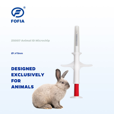 Temperatura de almacenamiento del microchip los 5-10cm de la identificación del animal doméstico del gas de los PP EO -20°C a +50°C