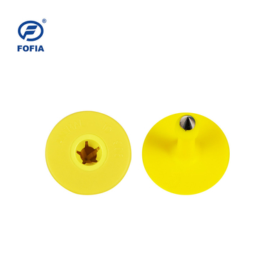 96 bits TID etiquetas de oreja para ovejas Ø30.5±0.2mm personalizado para el ganado