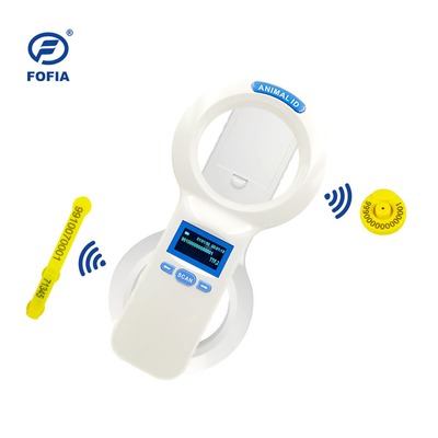 Lector de microchip universal de 160 g con etiqueta de oído de 20 cm Lectura a distancia Lector de mano