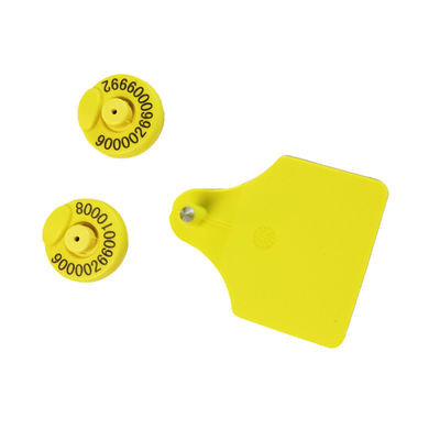 Etiquetas de orejas de ovejas ligeras con chip EM4305 compatibles con ET907 y T901