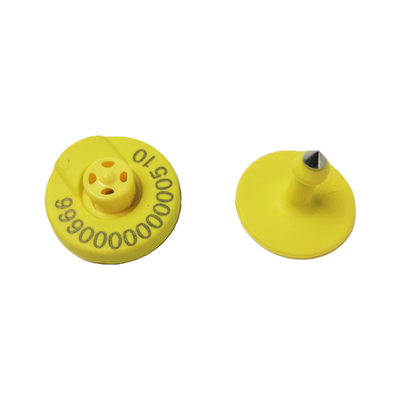 Compacto y confiable etiqueta de oído RFID con vibración IEC 68-2-6 y tensión 350N animal