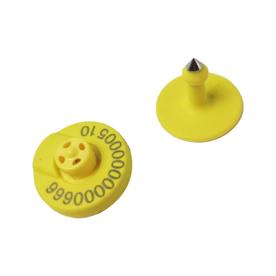 Chips europeos con seguridad de datos única ET907 ISO High Security Smart Ear Tag para vacas
