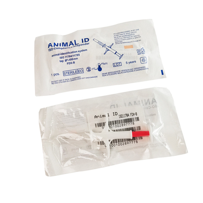 Microchip de identificación animal de alto rendimiento IEC 68-2-27 Resistencia a las vibraciones para perros