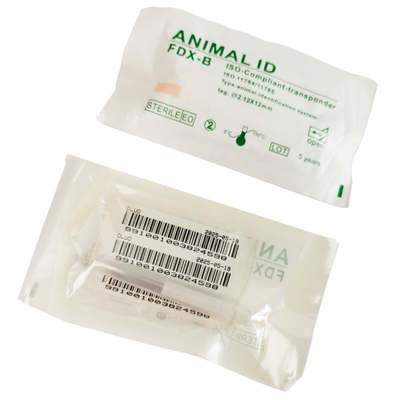 Alta durabilidad IP67 Chips de identificación de animales contra colisiones