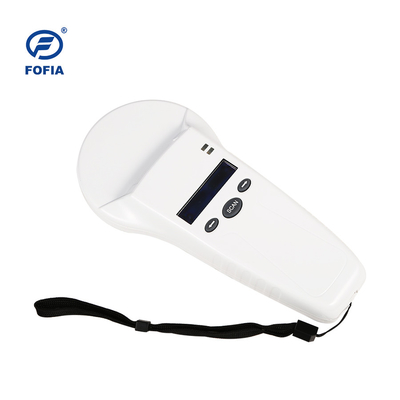 PT580 Escáner portátil de microchips para animales para leer etiquetas ISO11784 FDX-B ID64 y HDX