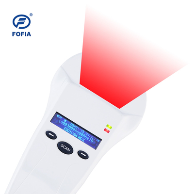 PT580 Escáner de microchip de animales portátil para leer ISO11784 FDX-B ID64 y HDX Tagescáner de chips de animales