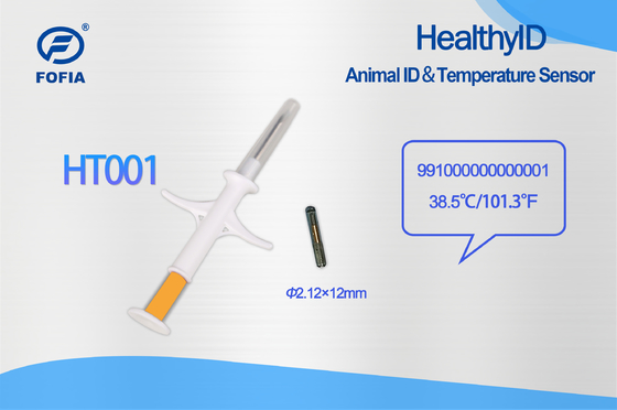 134.2Khz FDX-B Microchip 2.12*12 1.4*8mm Microchip de ganado para la identificación de animales No hay comentarios todavía