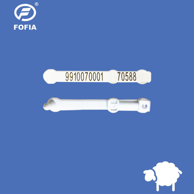 134.2KHz FDX B etiquetas personalizadas de orejas de oveja una pieza