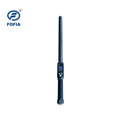Lector de bastones RFID con pantalla OLED 3 botones Interfaz de usuario y Buzzer incorporado para una operación fácil en la gestión del ganado