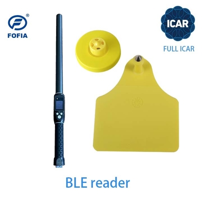 Etiquetas de oído de bovino a prueba de manipulación de plástico TPU certificado FULL ICAR 134.2khz Etiquetas de oído RFID