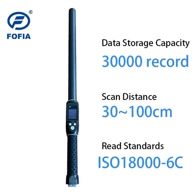 PT290 Lector de etiquetas de oído RFID de largo alcance    IP66 a prueba de agua, 134.2KHz para etiquetas de identificación de animales