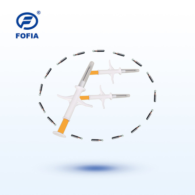1.5*11mm chip de temperatura para la lectura de identificación de animales y temperatura corporal