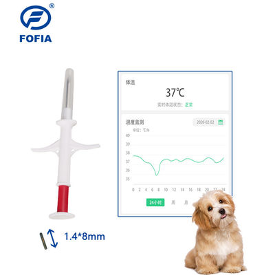 Microchip de identificación de jeringa esterilizada certificado por ICAR con estándar ISO11784/5 FDX-B y esterilización con gas EO para animales
