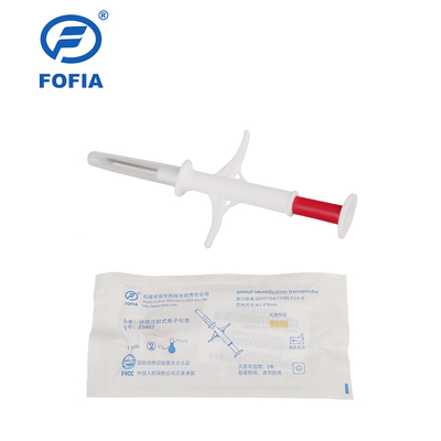 Microchip de identificación animal ISO11784/5 FDX-B para la salud y el bienestar animal con monitorización de temperatura y estándar ISO11784/5 FDX-B