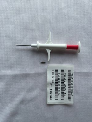 Siringa de microchip de una sola vez ZS007 - Ultrapequeña y ligera para investigación de vida silvestre