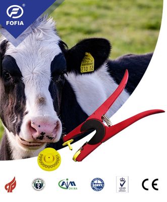Crotales electrónicos para ganado de 134,2 kHz con 100.000 ciclos de escritura y cumplimiento con ISO 11784/11785