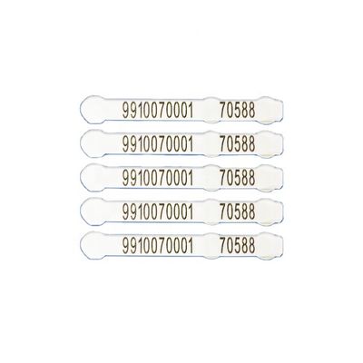 ISO11784/5 FDX-B RFID Animal Tag with 18cm Reading Distance and 5-Year Validity Mini Sheep Ear Tag