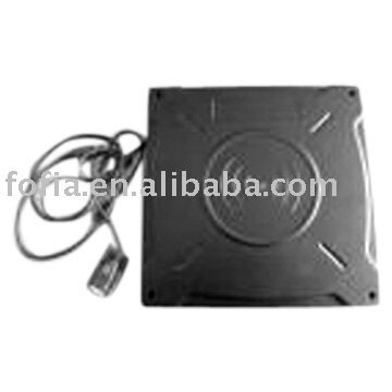 PVC 1342khz FDXB Distanza media Eartag ganado Lector RFID Compatible con tarjetas de apoyo