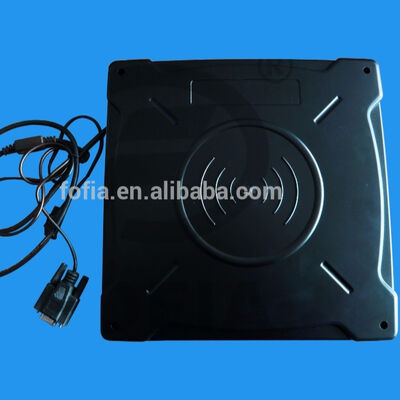 PVC 1342khz FDXB Distanza media Eartag ganado Lector RFID Compatible con tarjetas de apoyo