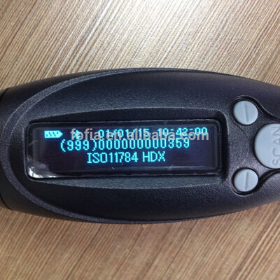 Operación Humedad 5 a 90 por ciento PVC Fofia PT280 Lector de palos para escáner de identificación de etiquetas auditivas para ganado