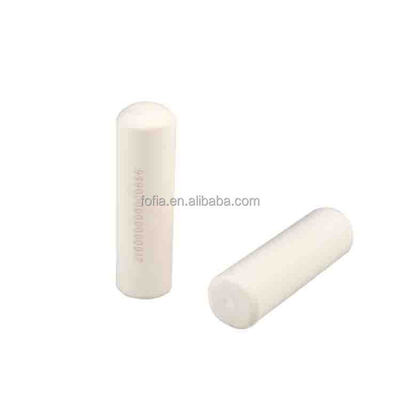 Etiqueta de oído de ganado RFID biocerámica con codificación de 15 bits grabado láser 134.2kHz etiqueta de identificación de animales a prueba de agua